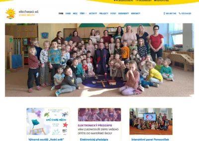 Křesťanská MŠ, St. Město