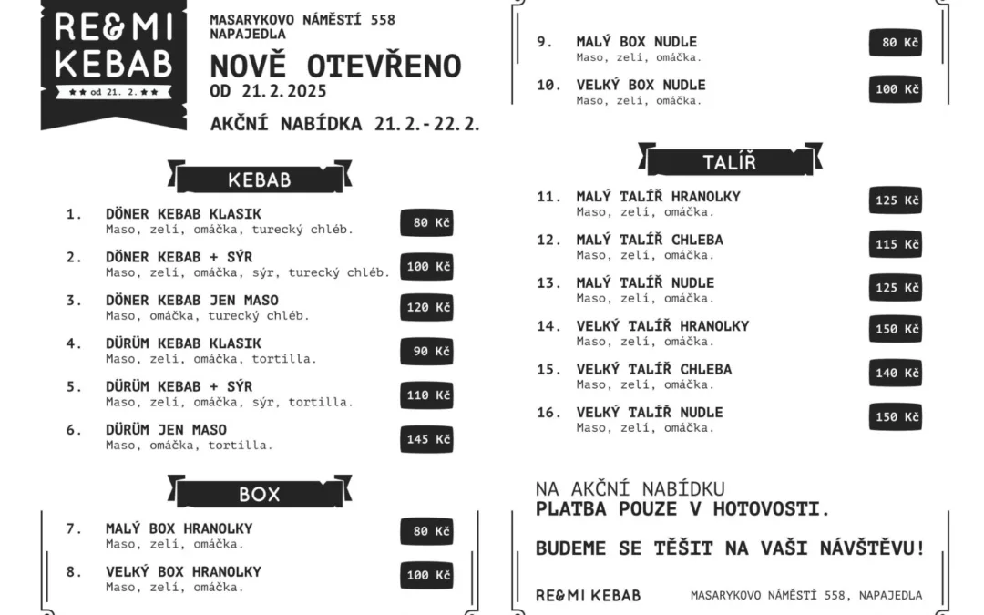 RE&MI KEBAB Napajedla